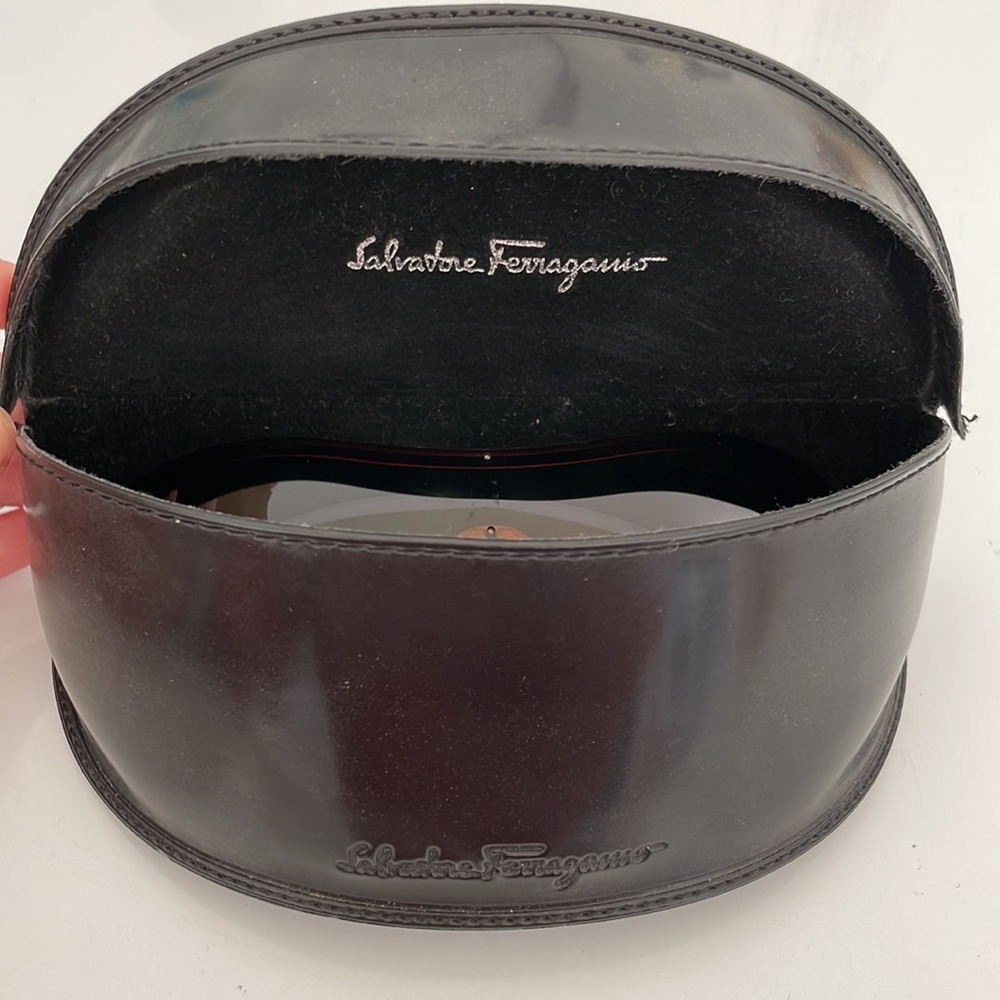 Salvatore Ferragamo Sunglasses with Wicker Arms - Made in Italy - Picture 6 of 6